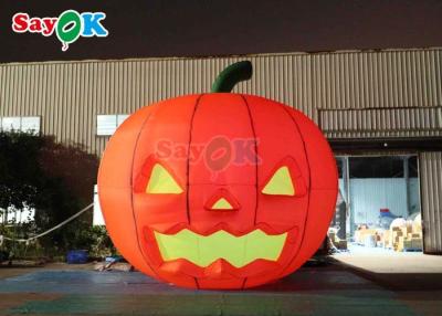 Cina 16.4FT Giant Halloween Outdoor Decorazioni gonfiabili di zucca Stampa digitale in vendita