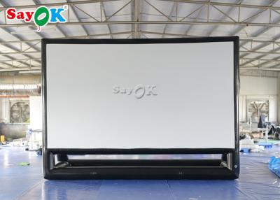 China Pantalla de cine inflable comercial para el hogar, lugares públicos, museos en venta