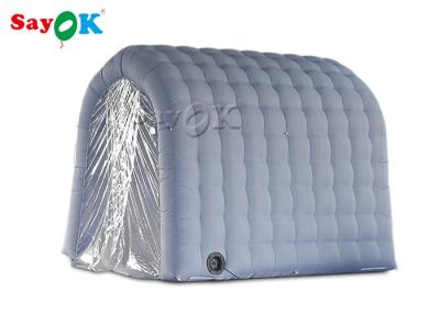 China Gray Inflatable Medical Tent Disinfection Tunnel For Hospital Equipment for sale