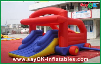 China Despedida inflable certificada CE/UL con la lona inflable del PVC de la diapositiva en venta