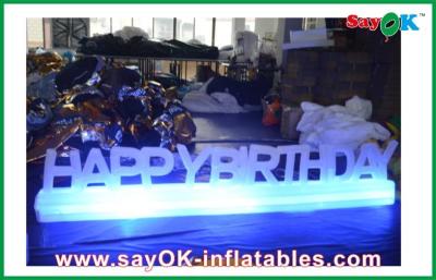 China Birthday Party Led Inflatable Lighting Decoration Customized for sale