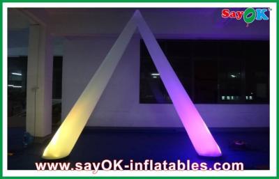 China Decoración de iluminación llevada inflable del arco de L3m, llevada encendiendo el arco inflable en venta