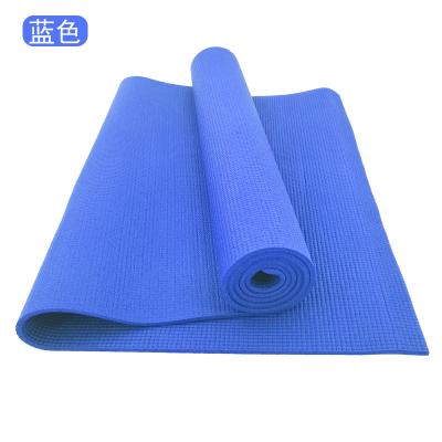 China Yoga PVC Yoga Mat 4mm 6mm 8mm Fitness Equipment Fitness Equipment Natural Rubber Yoga Mat for sale