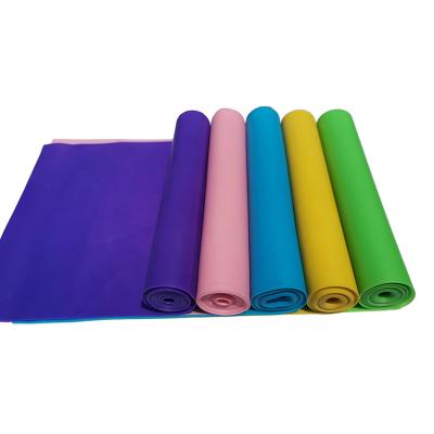 China Factory Directly Environmental Protection Elastic Yoga Fitness Resistance Bands for sale