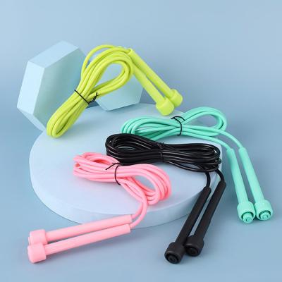 China Durable Lightweight+durable Gym Sports Small Handle PVC Adjustable Jump Rope for sale