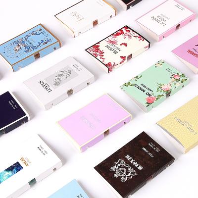 China Factory Direct Natural Spray 3mL Vials Perfume Tester Packaging Folding Card For Perfume Sample 4053 for sale