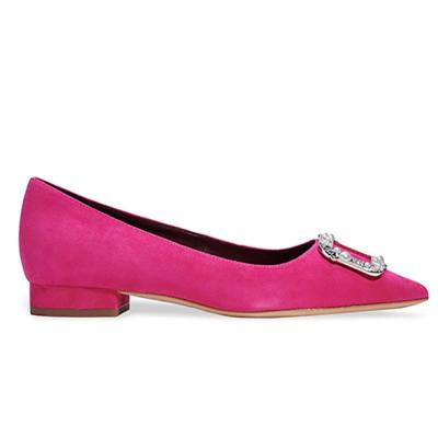 China Women S Shoes Lightweight Flat Soft And Winter Comfortable Pink Pointed Toe Light Summer Sexy Flats for sale