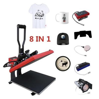 China Personalized Custom 8 in 1 Sublimation Machine, 8in1 Combo Machine, Heat Press Machine 8 in 1 for sale