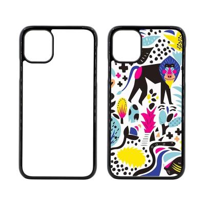 China Phone Case Modl 2021 Plate Insert TPU 2D Sublimation Blank Cover Aluminum Case For iPhone for sale