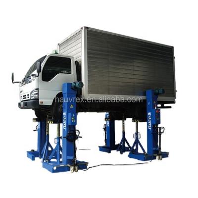 China Car Repair Maintenance Lifting HDL5055 Portable Bus Truck Column Lift | heavy duty car lift | electromechanical column lift for sale