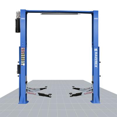 China Car Repair Maintenance Lifting 11000lbs Headroom 2-Post Floor Lift for sale