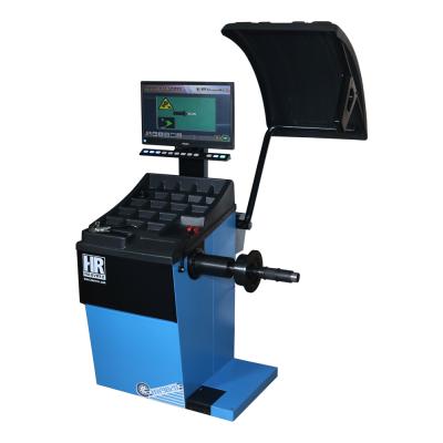 China HW9820 Wheel Balancer LCD Display Car Wheel Balancer With HW9820 Air Lock for sale