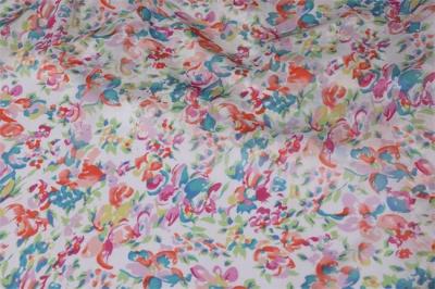 China Kopiertes Chiffon- DruckpolyChiffon- des Gewebe-75dx75d 85gsm zu verkaufen