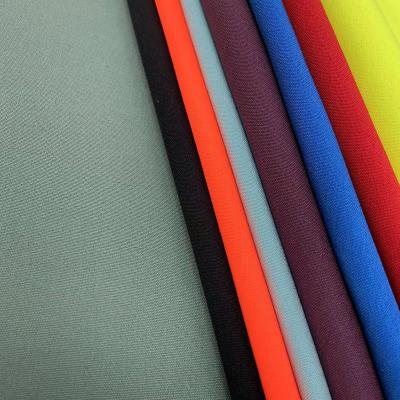 China 148cm 100d+40dx100d+40d de Stoffen200gsm Goede Elasticiteit van Polyesterspandex Te koop