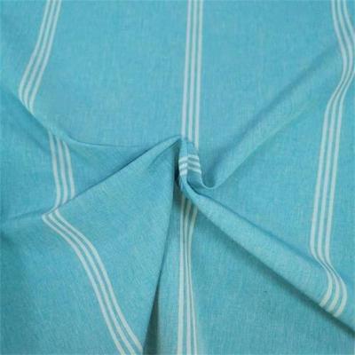 중국 170gsm Polyester Spandex Fabric Woven Fabric Cationic Plain Stripe 판매용