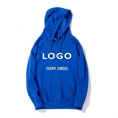 China wholesale custom hoodie embroidery Anti-wrinkle men and women cotton printing logo custom hoodie for sale