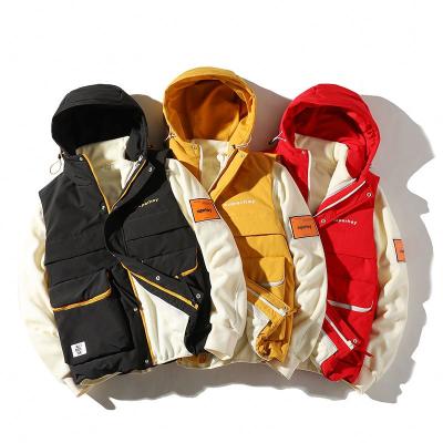 China Best Selling Waterproof Customized 100% Polyester High Quality Workmanship Coats Winter Men Down Jacket for sale