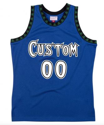 China New Next Retro Antibacterial Custom Embroidery Tackle Sublimation Twill Stitched Color Mens Basketball Tank Tops for sale