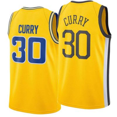 China 2019 Antibacterial Newest Custom Embroidered Men's #30 Stephen Curry Black Basketball Jerseys /Shorts for sale