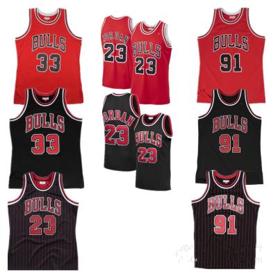 China High Quality Breathable M&n Basketball Jersery #23jordan Bastketbll Classic Brand Uniforms Custom Sports Tank Tops All Teams for sale