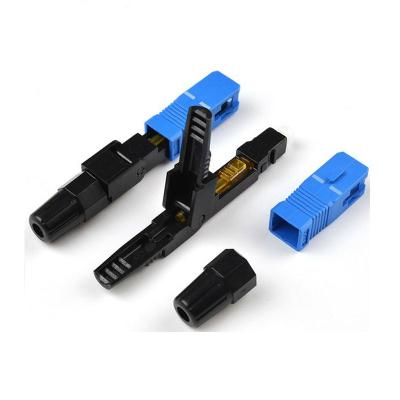 China FTTH 20 Years Manufacturer Supply Sc /apc Fiber Optic Fast Adapter Connector Cable and Fiber Connectors Ftth 1. . for sale