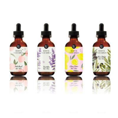 Cina Face Body Serum Rose Peach Lavender Lemon Pomegranate Bath and Body Gift Hot Selling Olive Cleansing Set in vendita