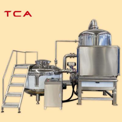 China food & Beverage Plant 50kg Automatic Batch Vacuum Frying Machine Vegetable and Fruit Chips Vacuum Fryer Machine for sale