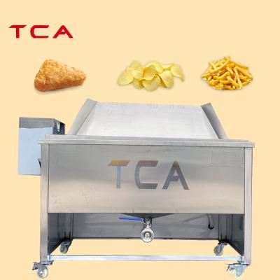 China Savings Oil Fryer Potato Fries Production Machinery Industrial Deep Fryer Fried Chicken Machine for sale