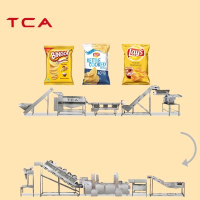 China Fresh Potato Chips Making Machine Vegetable Processing Plant For Sale Snack Factory Potato Chips Making Machine for sale