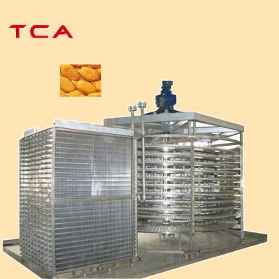 China IQF Food Freezing Frozen Fruit Freezing Machine Spiral Freezer with CE for sale