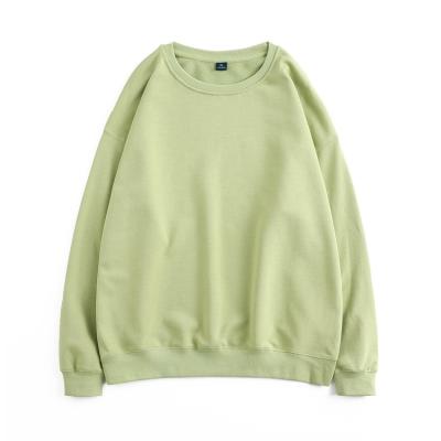 China Loose Fit Professional Casual Sweatshirt Fabric Cotton Workmanship Shoulders Crew Unisex Round Neck Sweater for sale