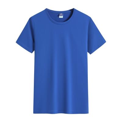 China Mercerized Cotton Guaranteed Quality Proper Price Plain Weave Mercerized Cotton Material Round Collar T Shirts for sale