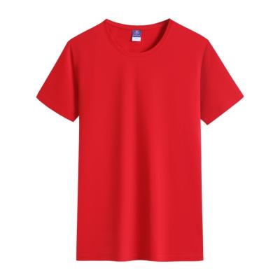 China Promotion hot sale fashion custom mercerized cotton unisex t-shirt with round collar for sale