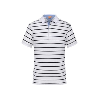 China Highly Used Casual Stripe Polo Shirt Ladies Polo Shirts Men Polo Shirt Comfortable Special Design for sale