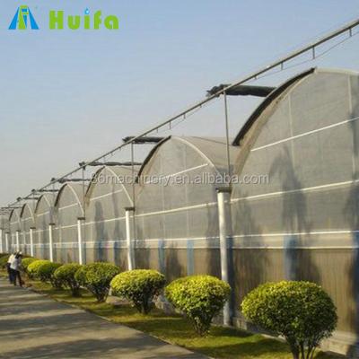 China Greenhouse Seedling Growing Multi Span Cheap Tunnels Cultivating Plant Greenhouse Eco Friendly Restaurant for sale