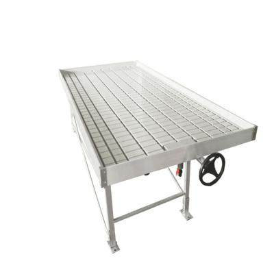 China Wear Resistance Aluminum Greenhouse Rolling Bench Plastic Sheeting Greenhouse Garden Bench For Sale for sale