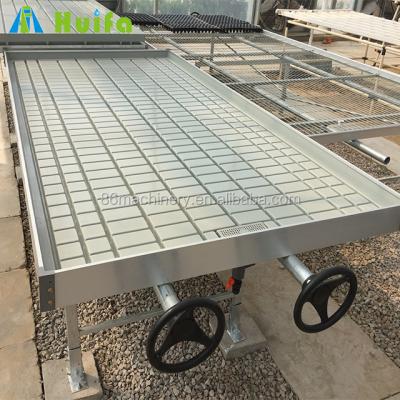 China Anping Hydroponic Greenhouse High Quality Plastic Nursery Growing Tables for sale