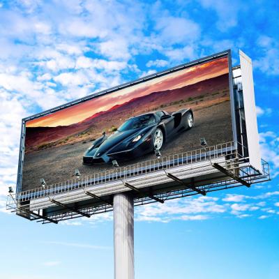 China Outdoor Large Size Road Double Sided Outdoor Billboard Advertising for sale