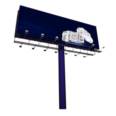 China Q235 Outdoor Steel Structure Double Sided Billboard Frame YR-F for sale