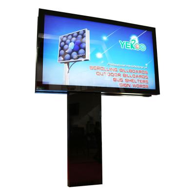 China Q235 4*3m Steel Outdoor LED Scrolling Advertising Billboard Price for sale