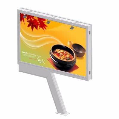 China Outdoor Outdoor Billboard Advertising Led Light Backlit Scrolling Billboard Display for sale