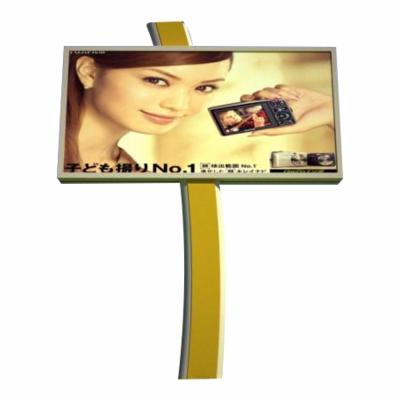 China Double Side Scrolling Tempered Glass Billboard Outdoor Advertising Display for sale