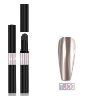 China Wholesale Fashionable Mirror Solid Titanium Magic Manicure Pen Cushion Air Powder Modern Design Magic Pen for sale