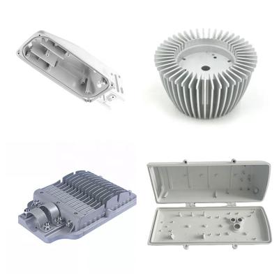 China OEM Aluminum Die Casting Lighting Led Light Housing Enclosure Anodizing Aluminum Street Light Housing for sale