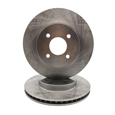 China G3000/HT250/GG25 MP-2107VF Brake Disc 40206-3u300 40206-3u800 40206-3u80a 40206-3ha0a 40206-1hl0a for Nissan March III (k12) for sale