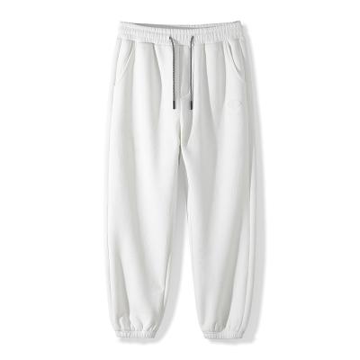 China Anti-Wrinkle Soft Loose Breathable Jogging Pants Gym Fitness Casual Sports Wear Cotton Mens Sweatpants for sale