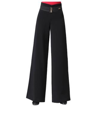 China 2022 Anti-wrinkle fashion hot spring women's modern dance pants long pants with mental button for women for sale