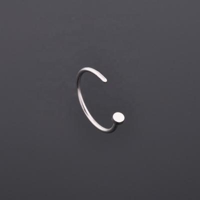 China Trendy Nostril Nose Circle Clip On Nose Ring Body Piercing Jewelry for sale