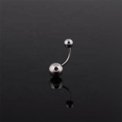 China Body Jewelry Fashionable Sterilizing Navel Ring 16g Titanium Navel Belly Ring for sale