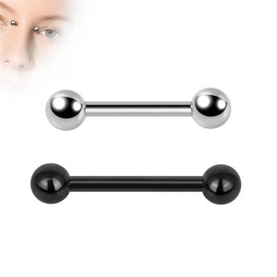 China Best Selling FASHIONABLE Jewelry G23 Titanium Piercing Tongue Rings Wholesale for sale